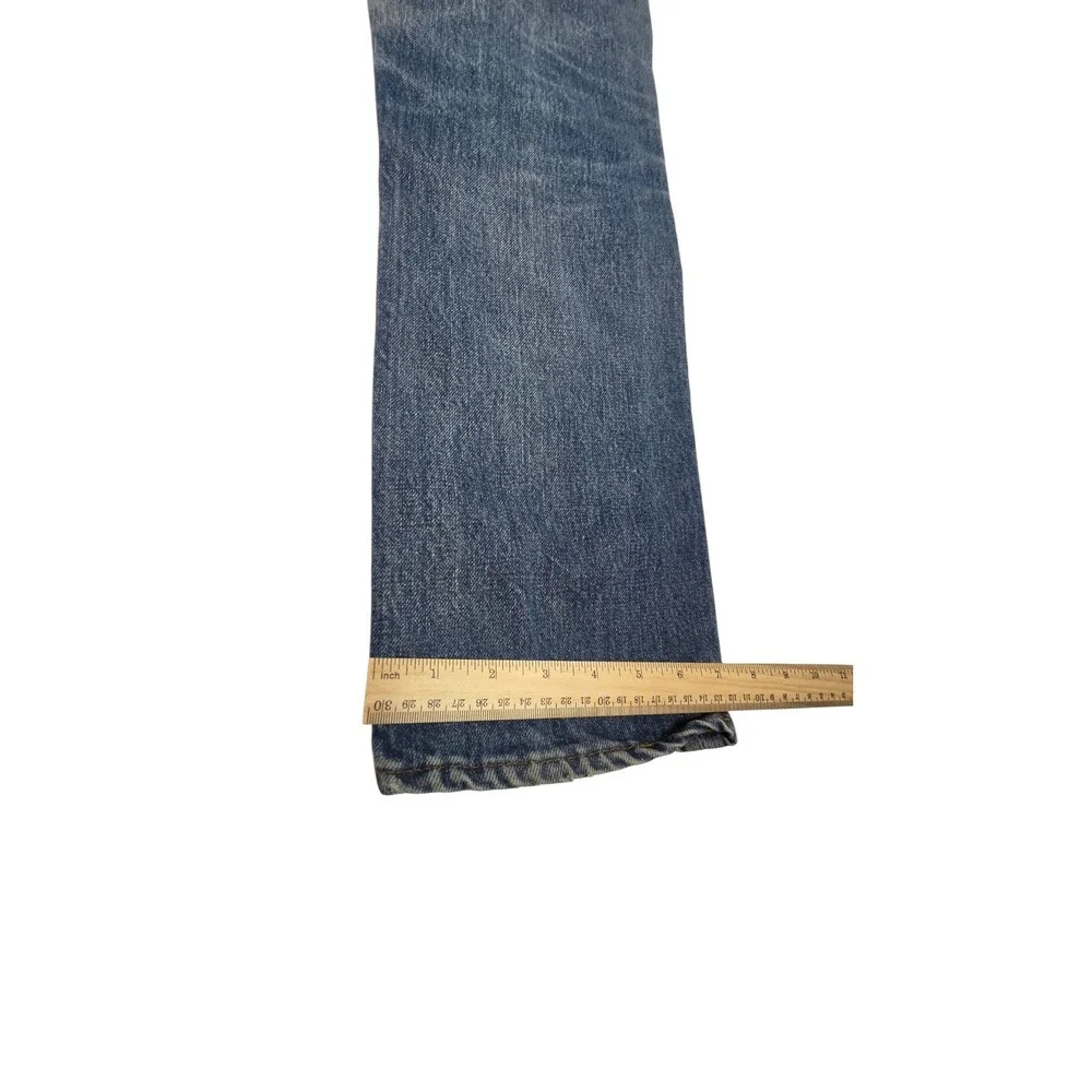 Vintage Levis 505 Jeans 30x31 Medium Wash Straight Leg Denim Made in USA 1980